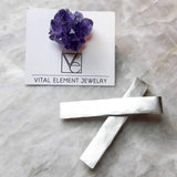 The Vital Element Hammered Tie Bar :: A Perfect Gift