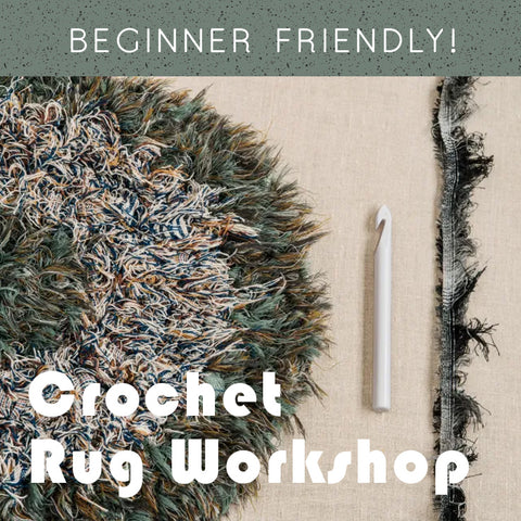 Crochet Rug Workshop :: Saturday, December 13th 1-4pm