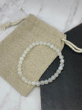 Rainbow Moonstone Stretch Bracelet