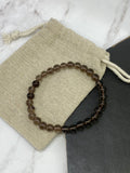 Premium Smoky Quartz Stretch Bracelet