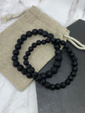 Basaltic Lava Stretch Bracelet