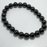 Black Agate Stretch Bracelet