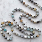 108 Bead Meditation Mala :: Chakra Colors - Made to Order