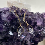 Herkimer Chain Drops :: Made to Order