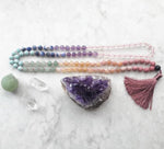 108 Bead Meditation Mala :: Chakra Colors - Made to Order