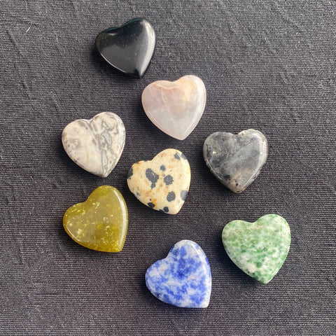 Gemstone Hearts